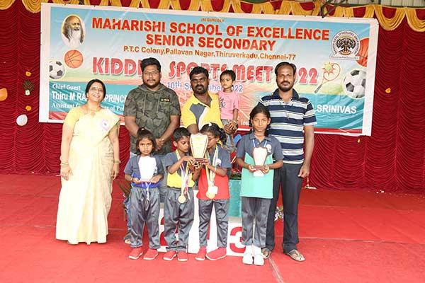Maharishi School of Excellence Chennai organized MSE SPORTS MEET 2022-2023 on 10th September 2022 at school premises.